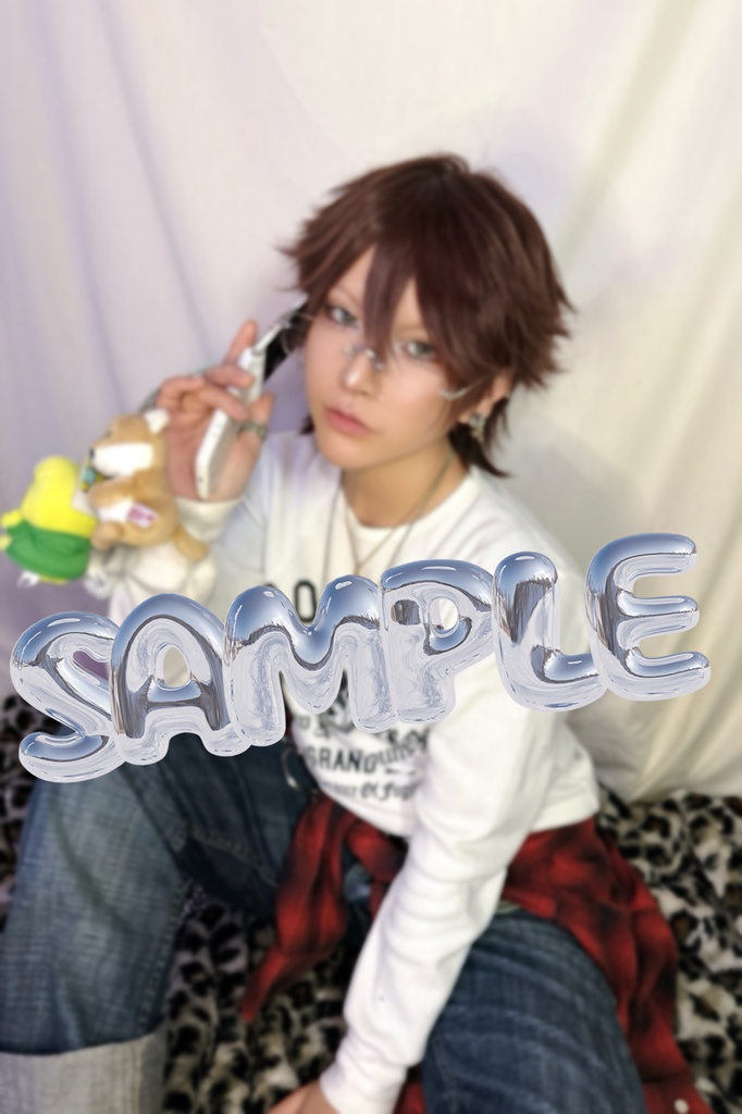 【データ販売】平成ギャル男 自撮り画像(F)