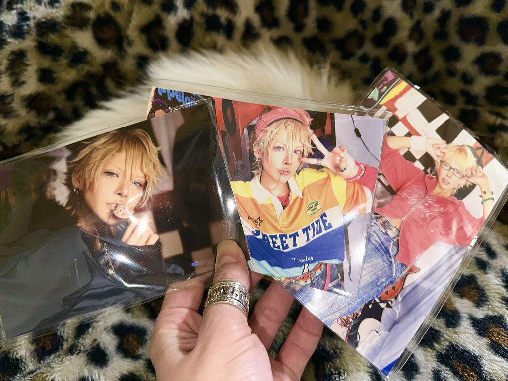 【撮り下ろし】直筆サイン入り❣️ブロマイド(G,H,I)