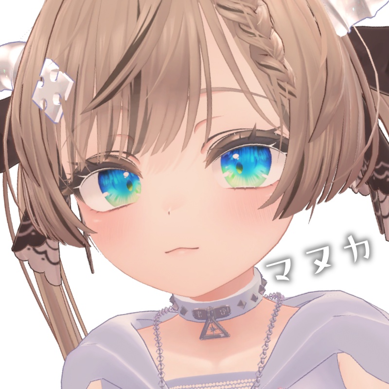 【19アバター対応】simple eye texture【12色】