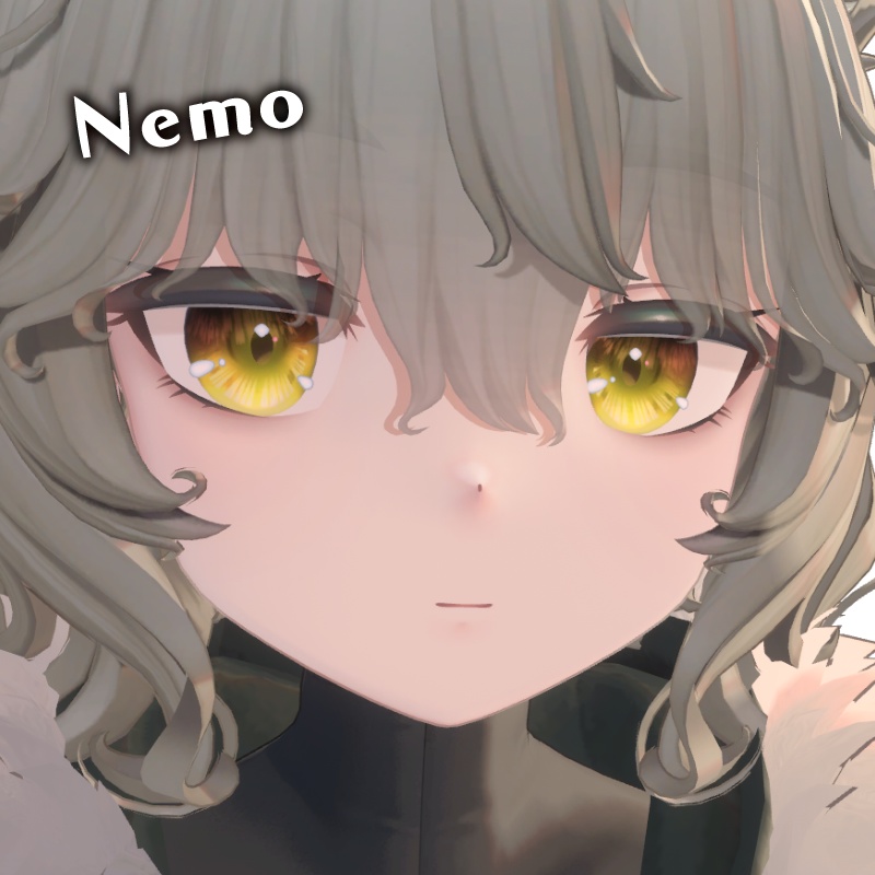 【19アバター対応】simple eye texture【12色】