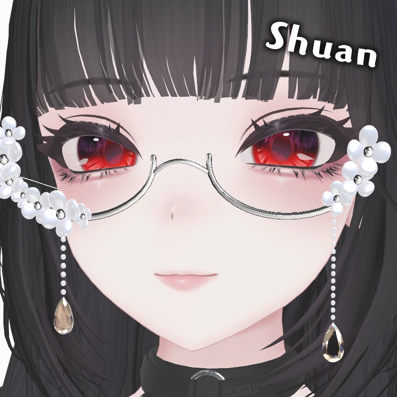 【19アバター対応】simple eye texture【12色】