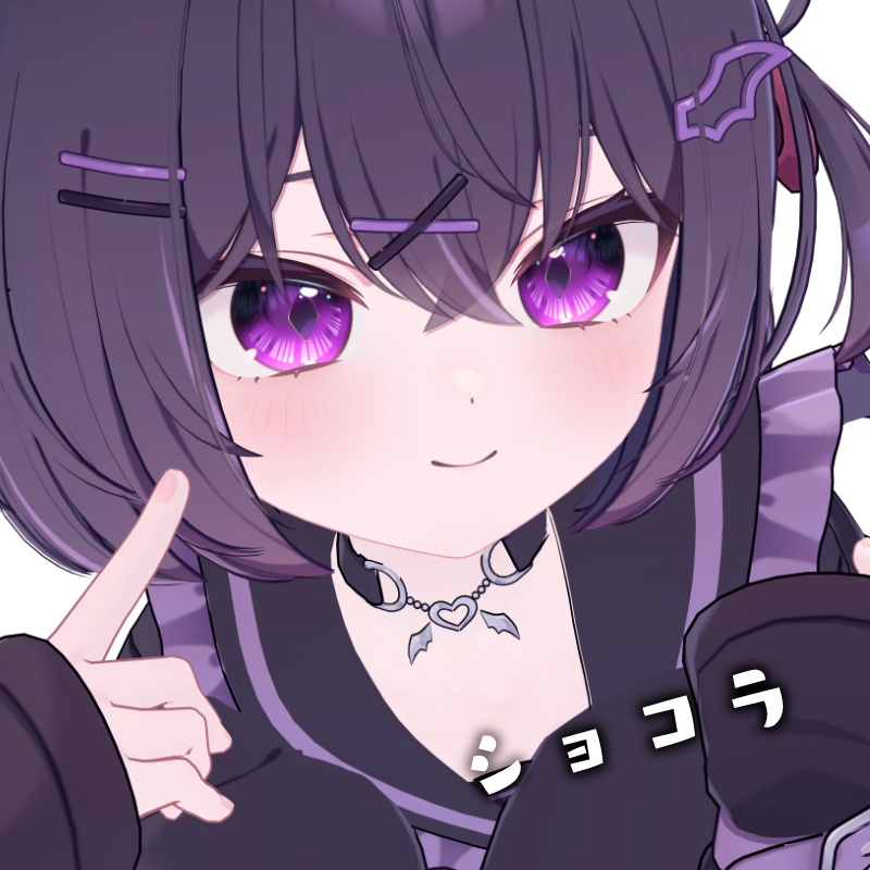 【19アバター対応】simple eye texture【12色】