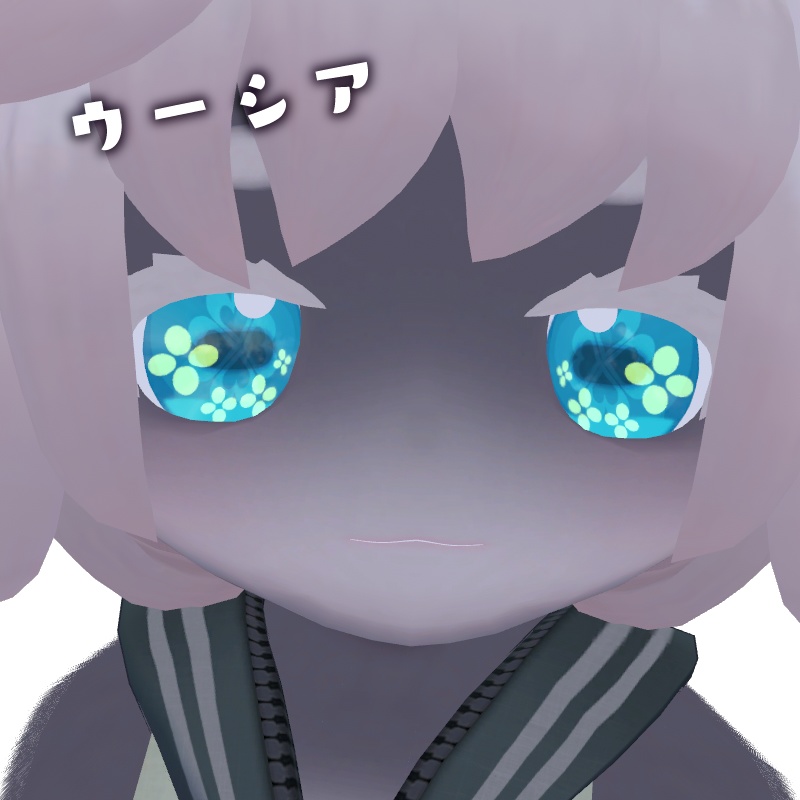 【アニメ6種+12色】動くハイライト eye texture【22アバター対応】