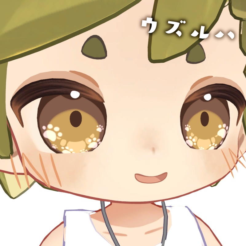 【アニメ6種+12色】動くハイライト eye texture【22アバター対応】