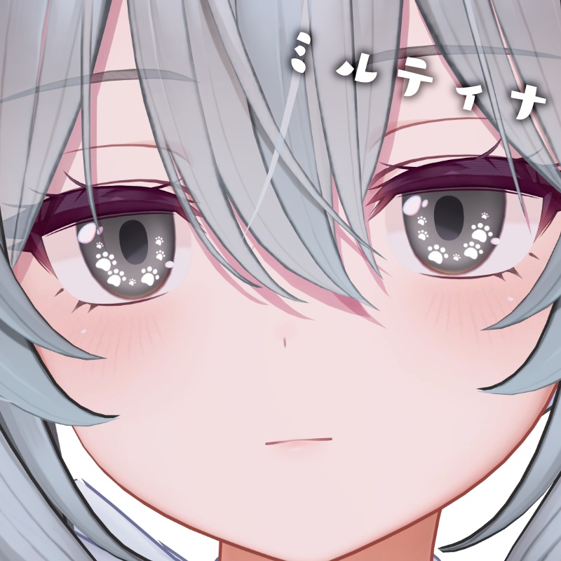 【アニメ6種+12色】動くハイライト eye texture【22アバター対応】