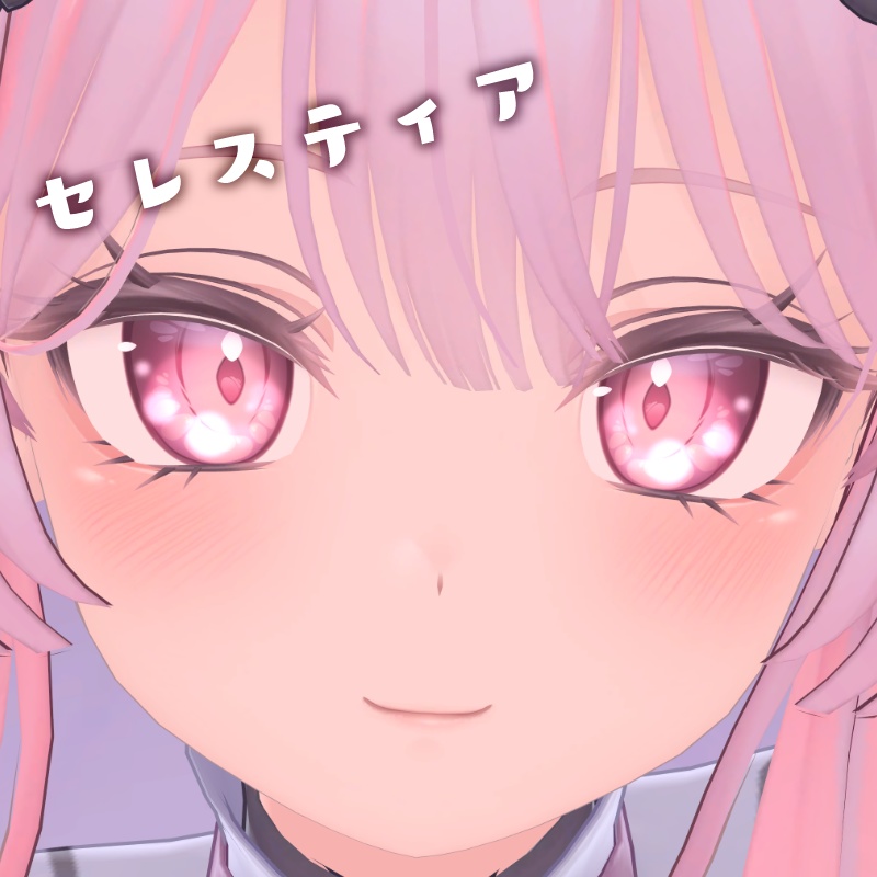 【アニメ6種+12色】動くハイライト eye texture【22アバター対応】