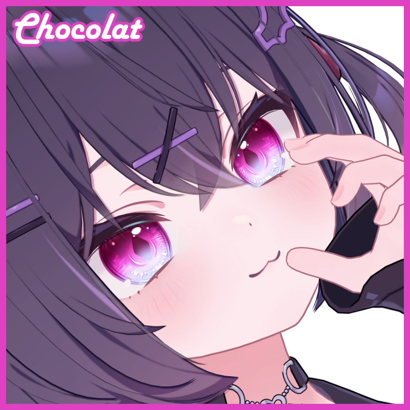 【14アバター対応】gradation eye texture【18色】