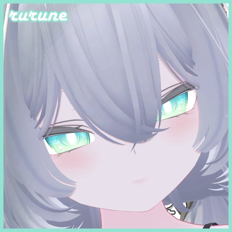 【14アバター対応】gradation eye texture【18色】