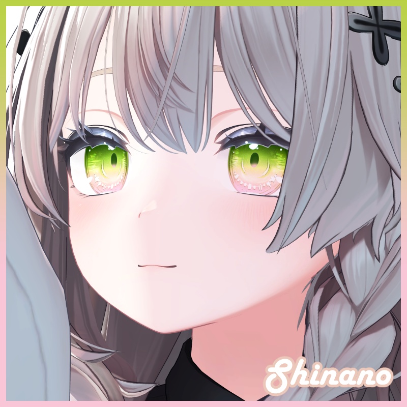 【14アバター対応】gradation eye texture【18色】