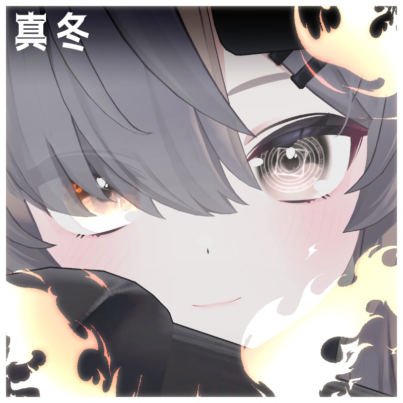 【23アバター対応】炎・魔法陣アイテクスチャ2種セット