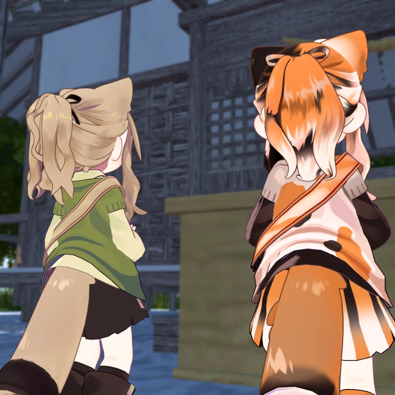 短めポニーテール3種セット【キプフェル】