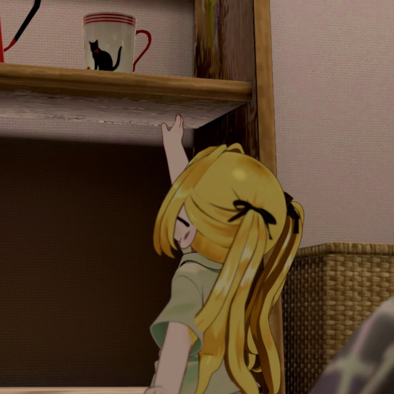 ぱっつん前髪ツインテール2種セット【キプフェル・ネメシス】