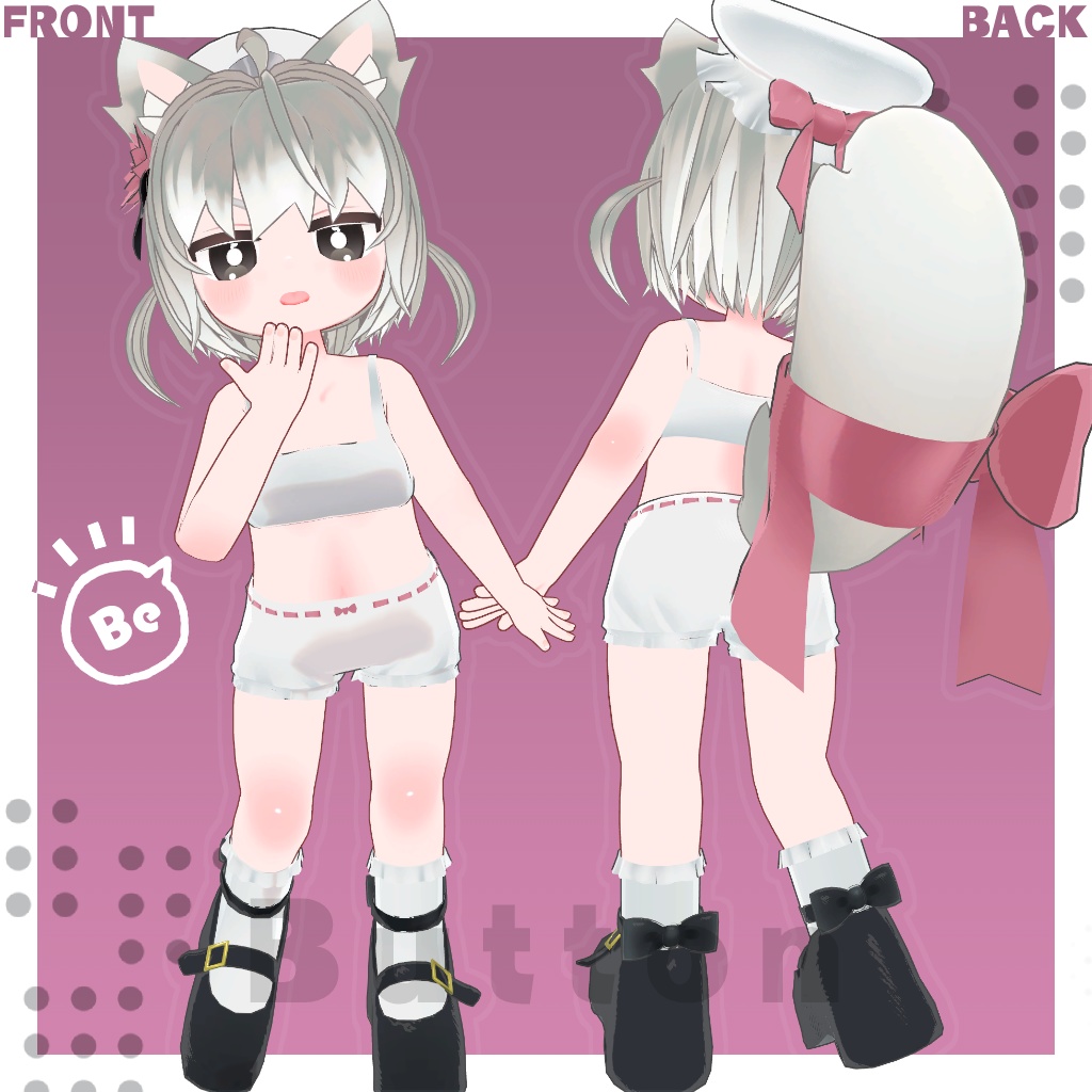 【期間限定セール】オリジナル3Dモデル『ボタン-Button-』