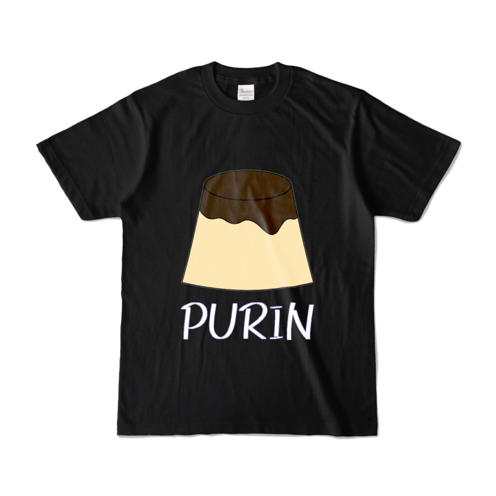 プリンTシャツ-黒
