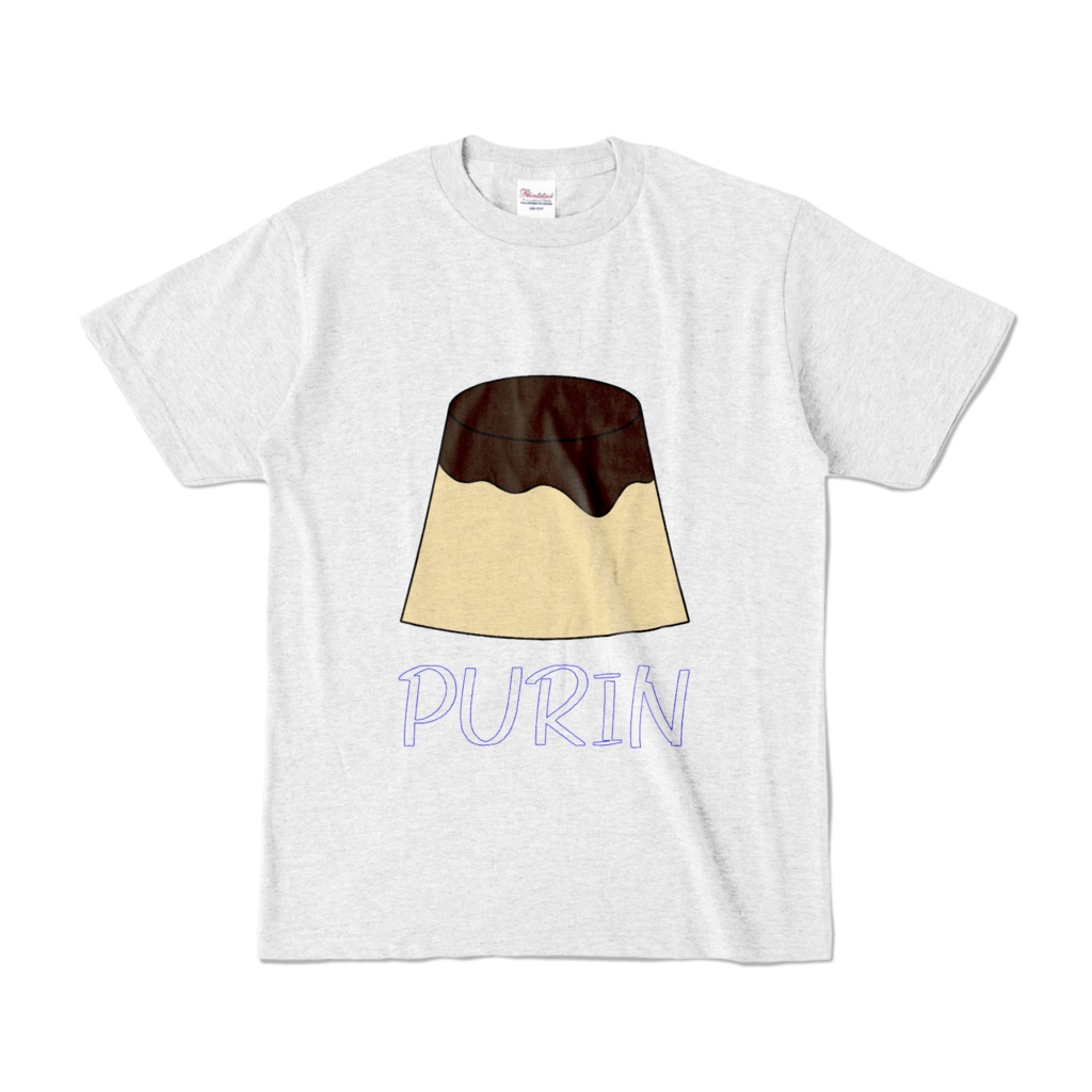 プリンTシャツ-アッシュ