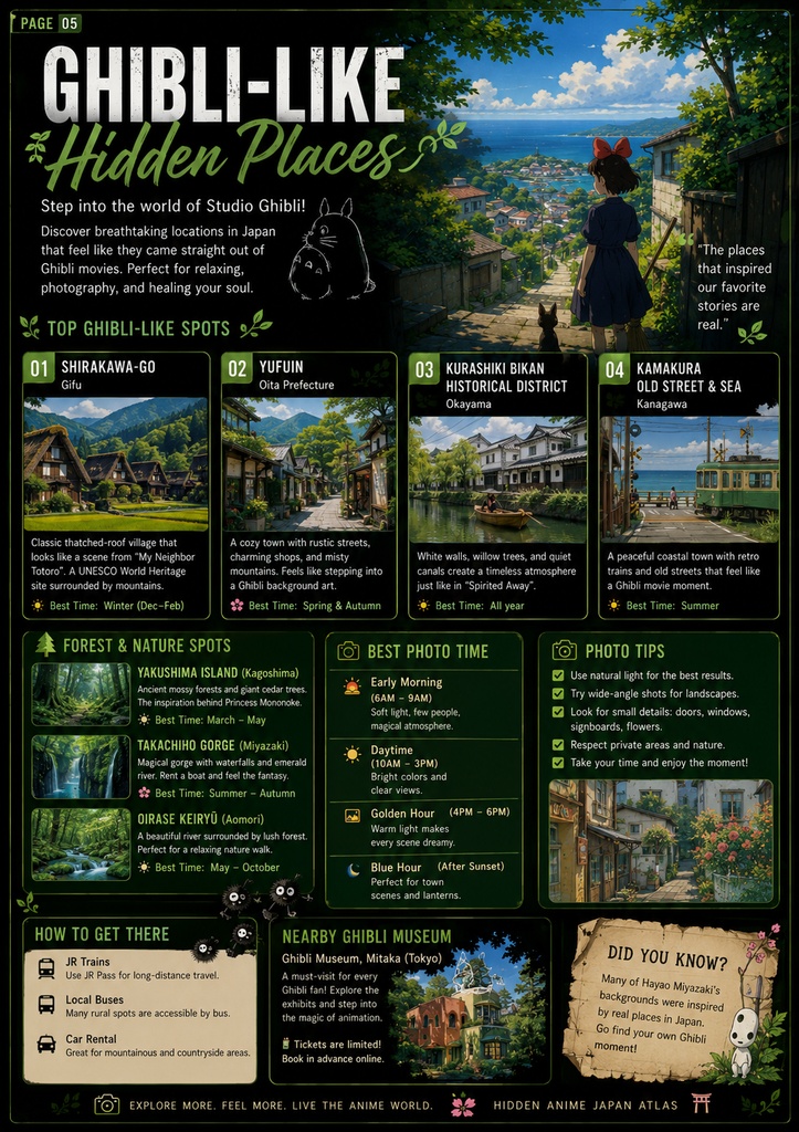 Hidden Anime Japan Atlas