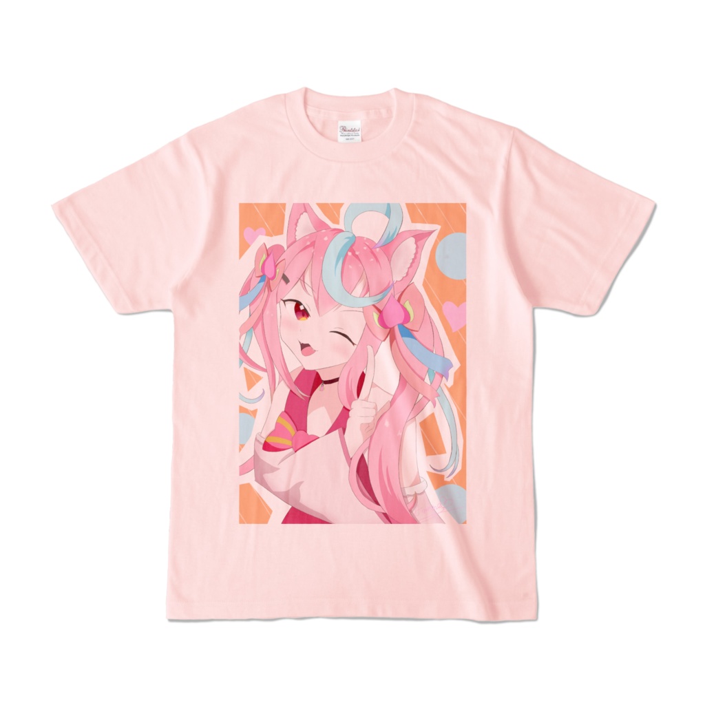 あまねカラーTシャツ(ライトピンク)