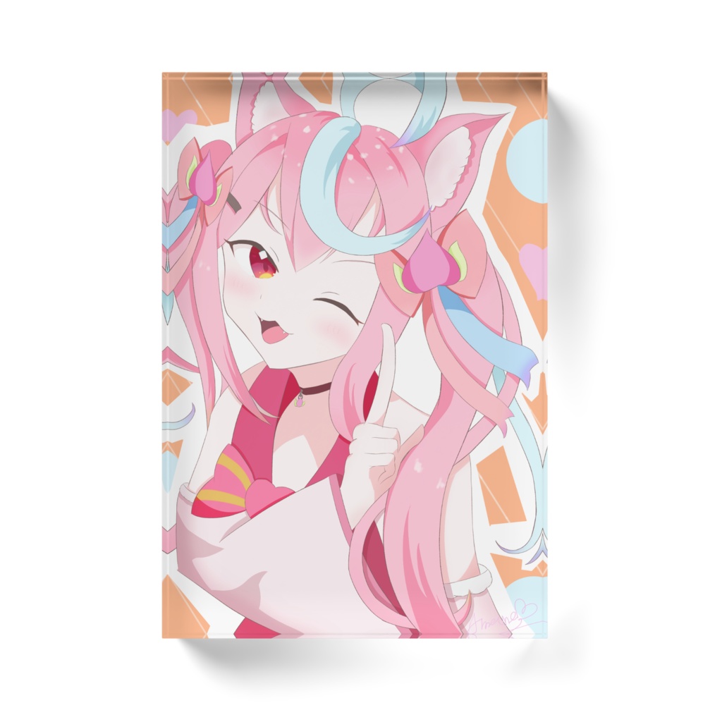 あまねアクリルブロック