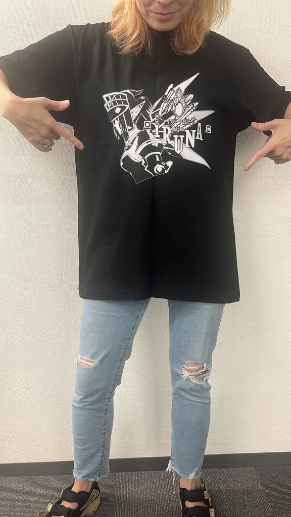 イルーナ戦記　Tシャツ　「闇神デュンケリス」