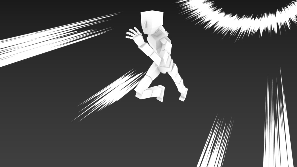 Blenderアニメーション練習用:自作.blendデータ詰め合わせ