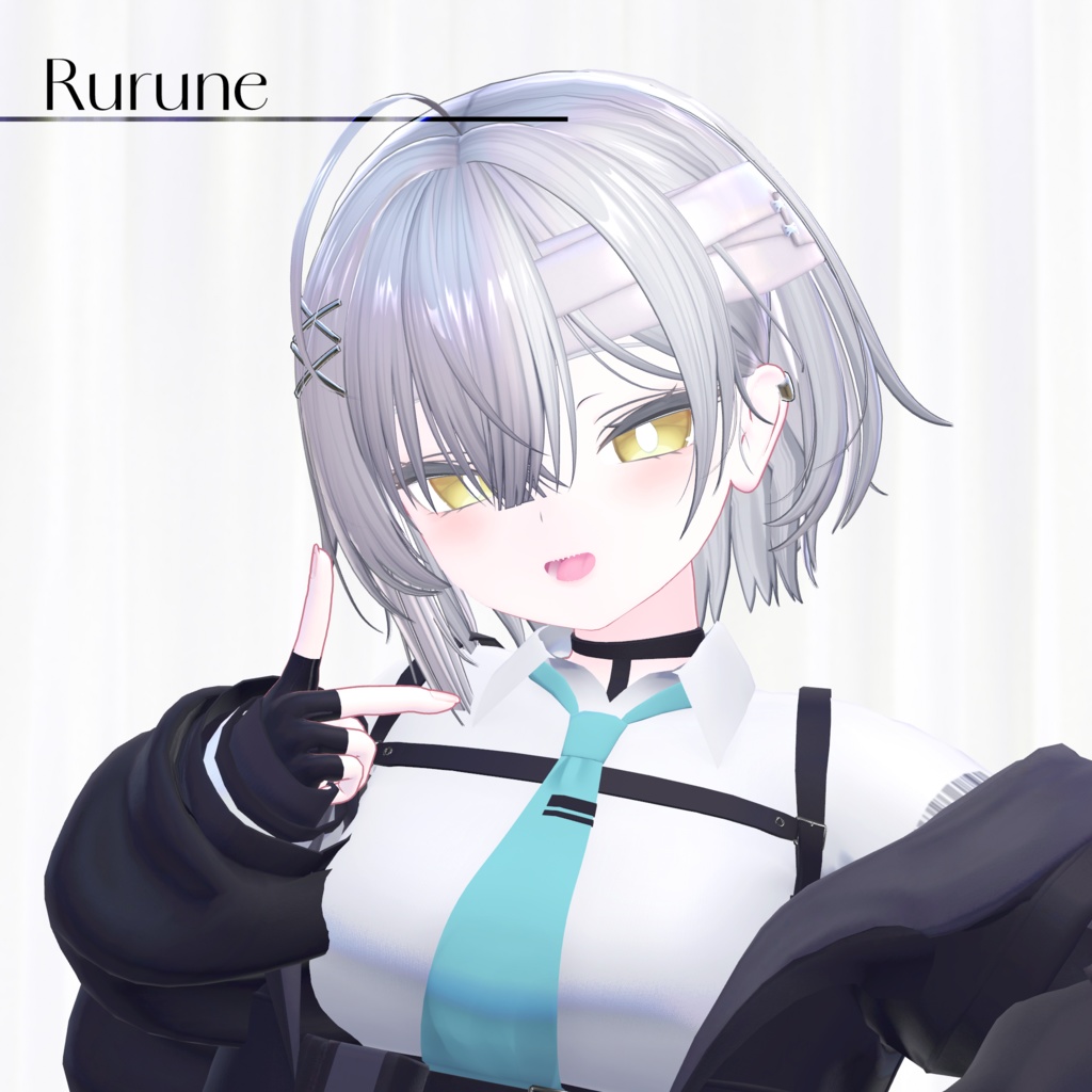 包帯ショート / Bandage Short Hair【18 Avatars】