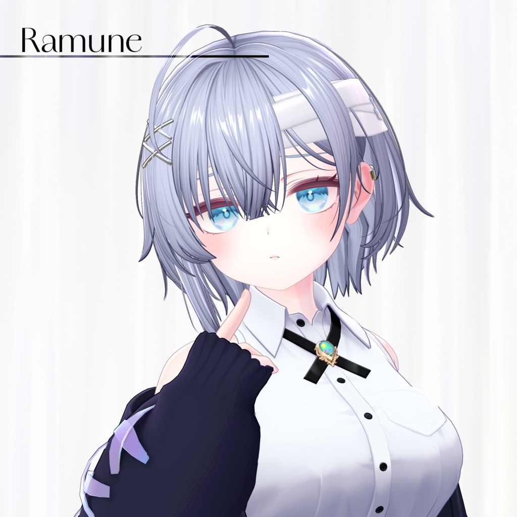 包帯ショート / Bandage Short Hair【20 Avatars】