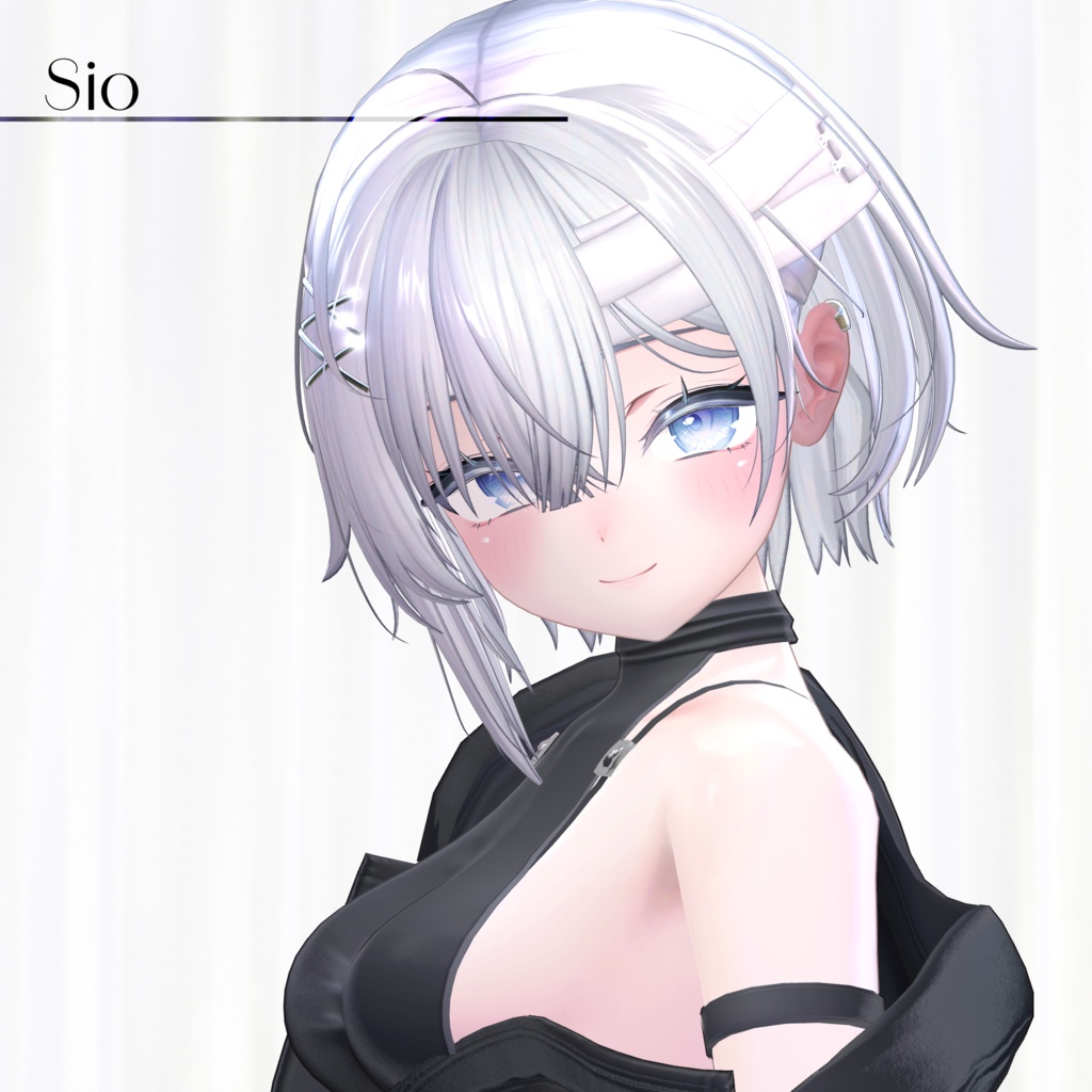 包帯ショート / Bandage Short Hair【18 Avatars】