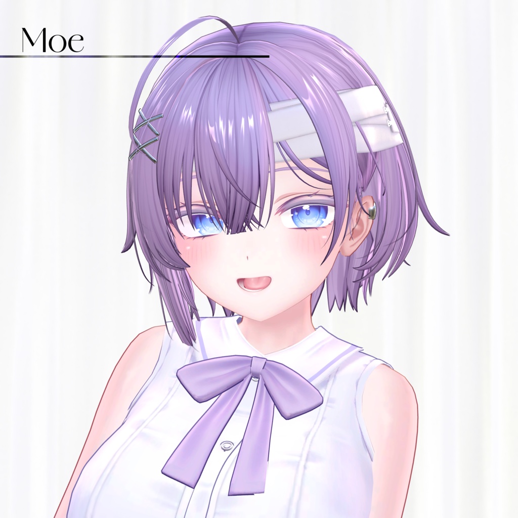 包帯ショート / Bandage Short Hair【18 Avatars】