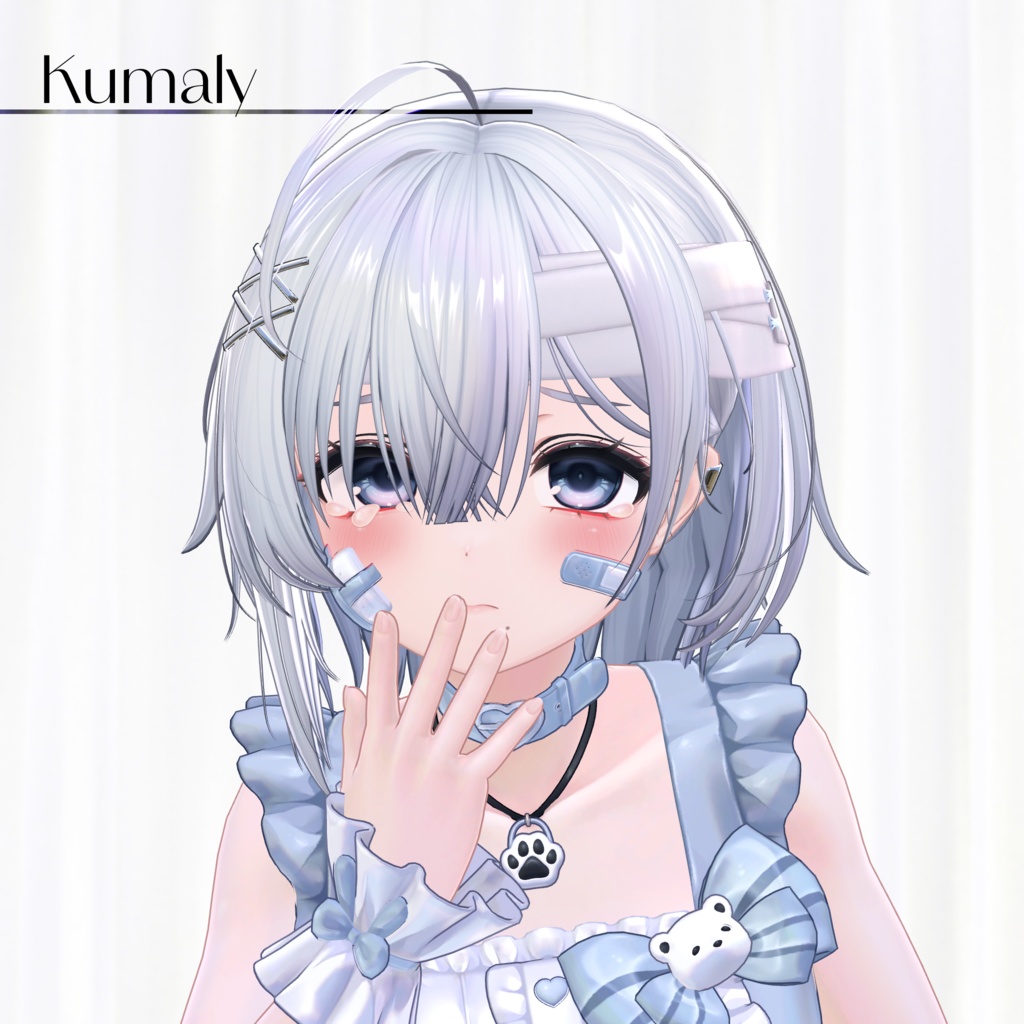 包帯ショート / Bandage Short Hair【21 Avatars】