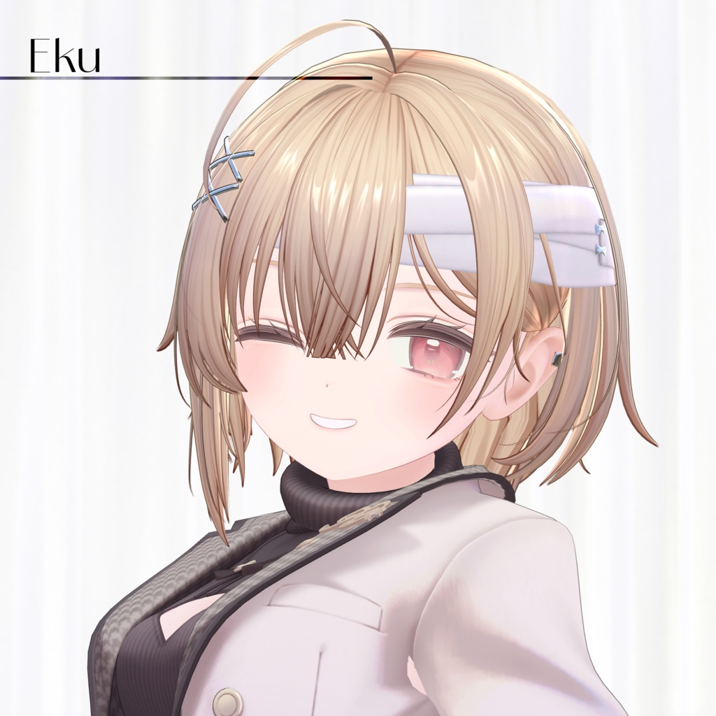 包帯ショート / Bandage Short Hair【18 Avatars】