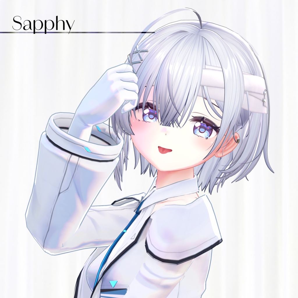 包帯ショート / Bandage Short Hair【18 Avatars】