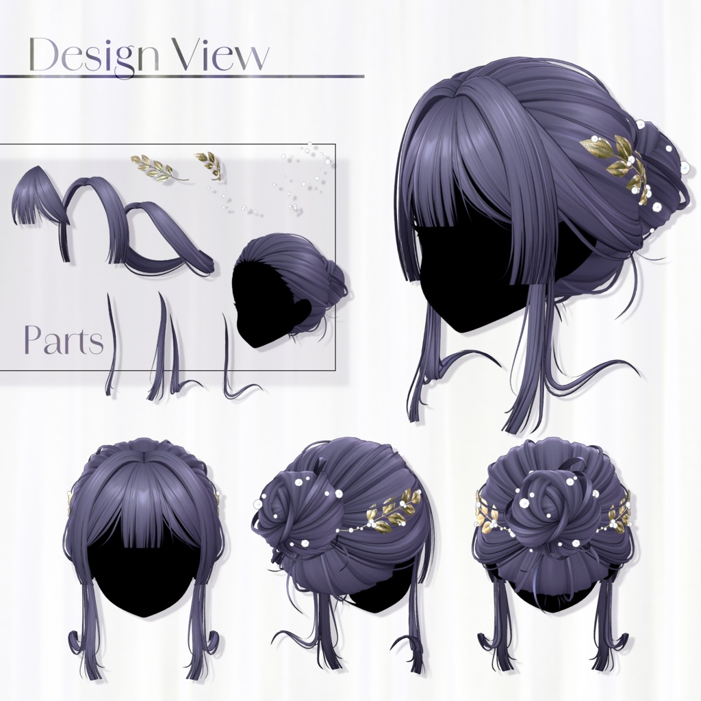 〈SALE〉あさつゆアップ / Asatsuyu Updo