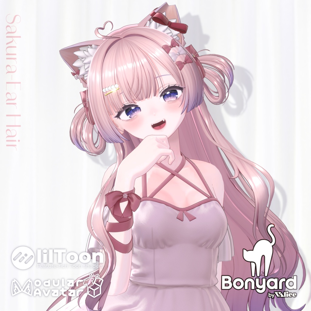 さくらみみヘア / Sakura-Ear Hair【12 Avatars】