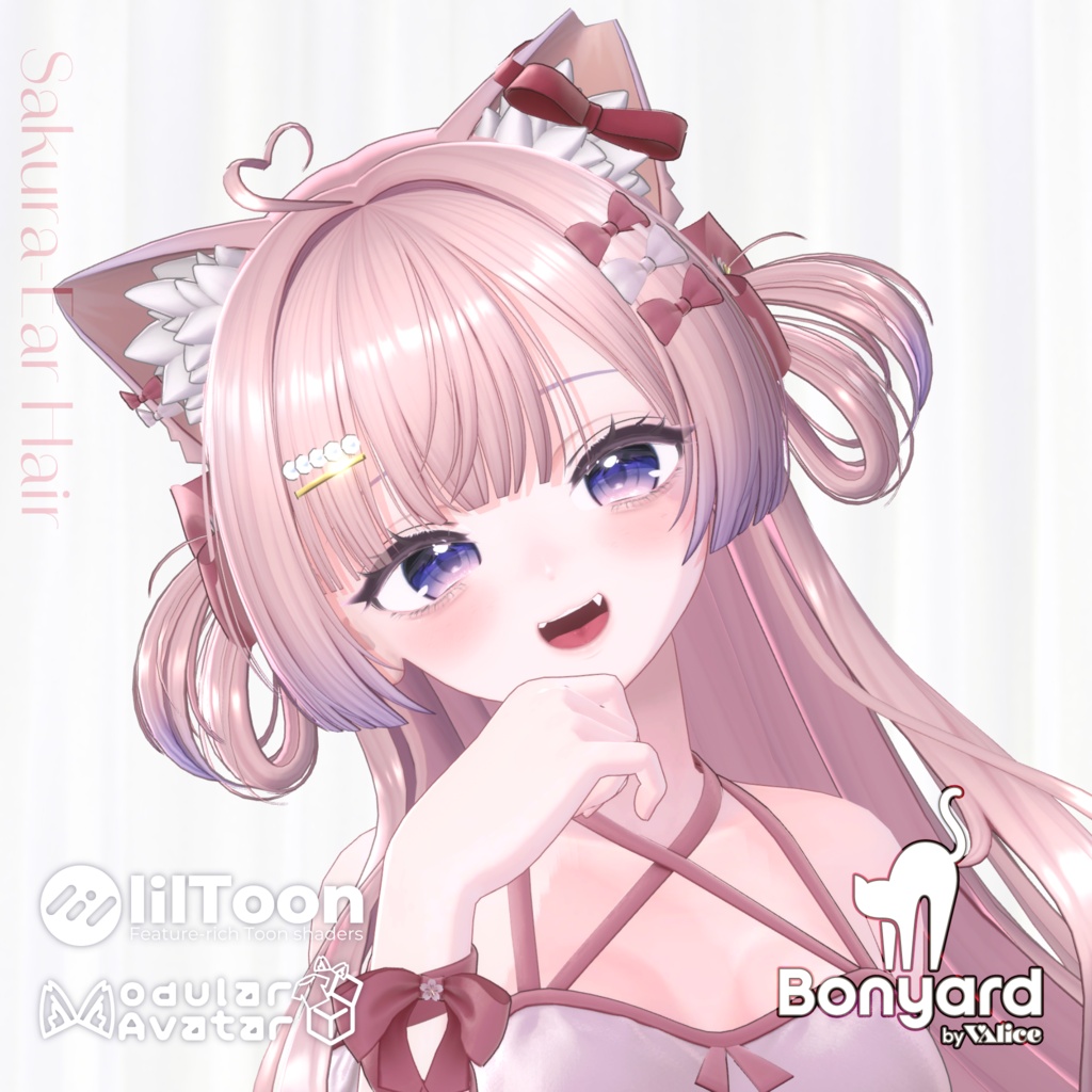 さくらみみヘア / Sakura-Ear Hair【28 Avatars】