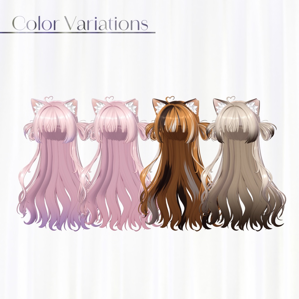 さくらみみヘア / Sakura-Ear Hair【12 Avatars】