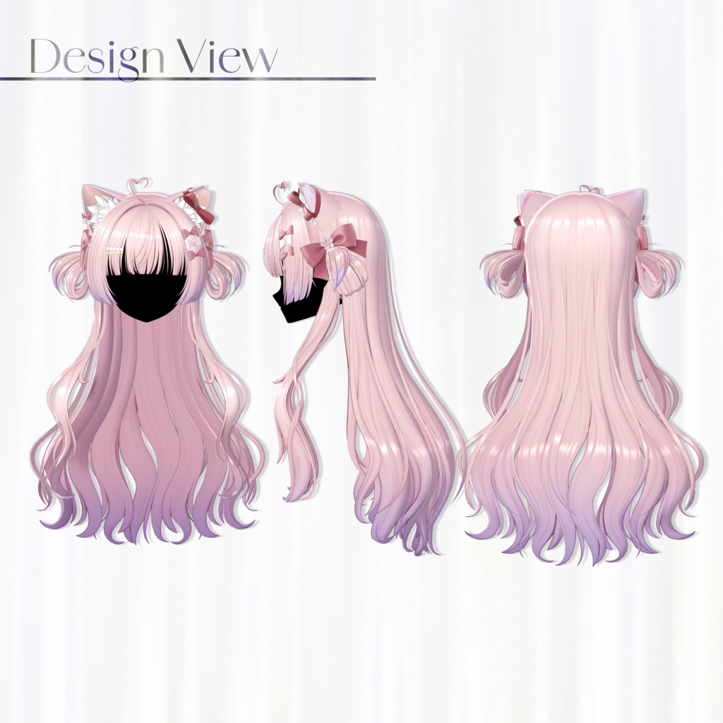 さくらみみヘア / Sakura-Ear Hair【12 Avatars】