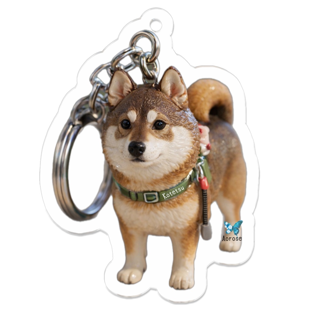 こてつちゃんキ－ホルダー🦋