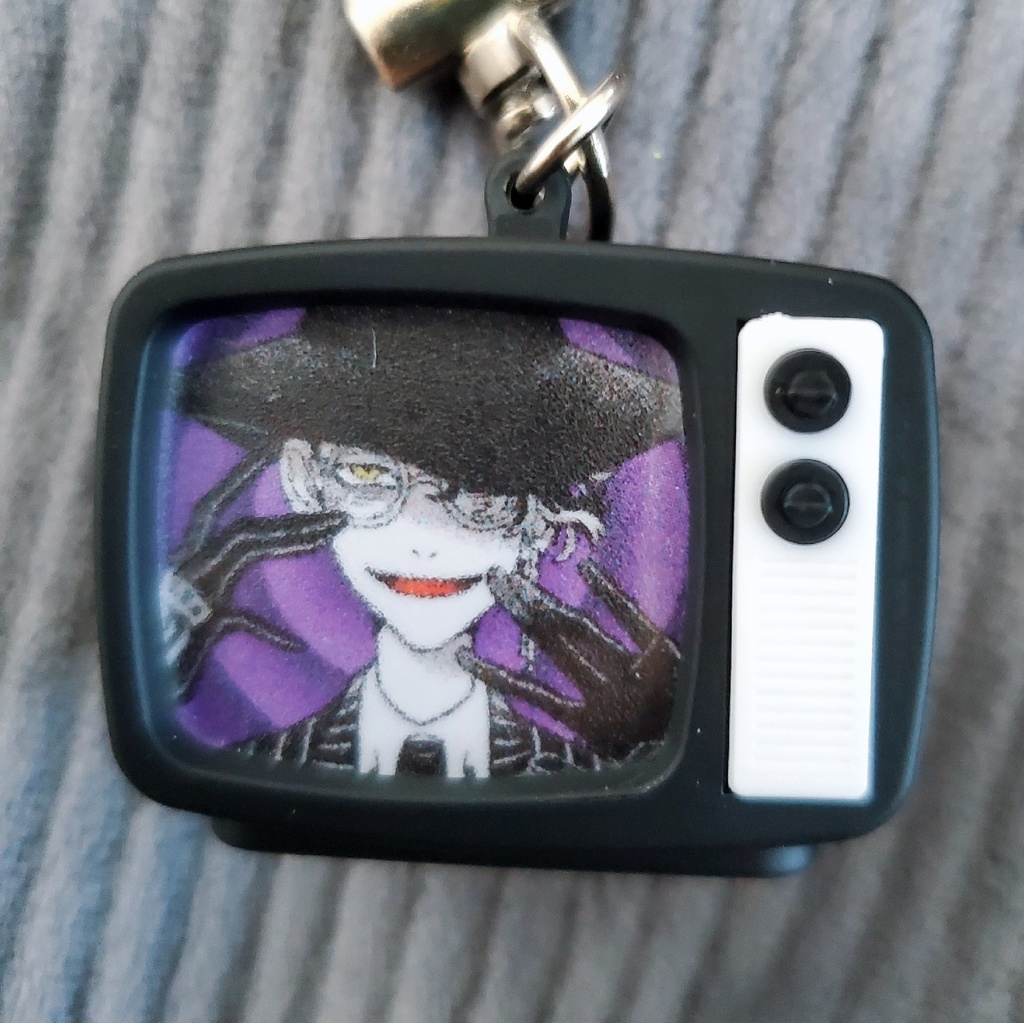 怪異🔨テレビキーホルダー