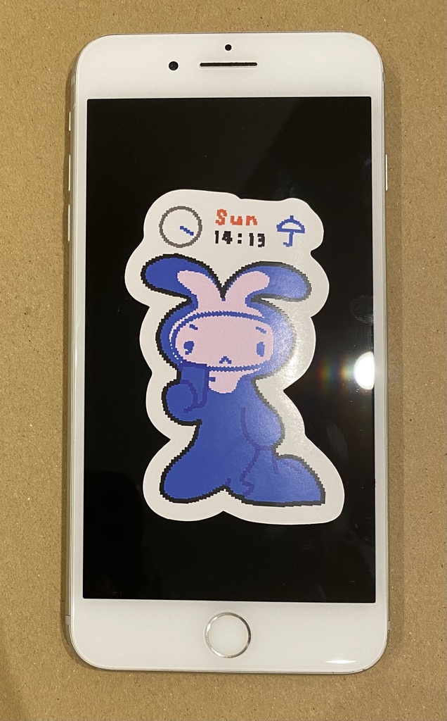 紙製ダイカットステッカー