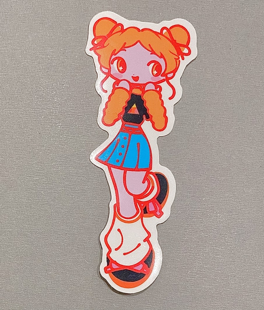 おとめちゃんステッカー