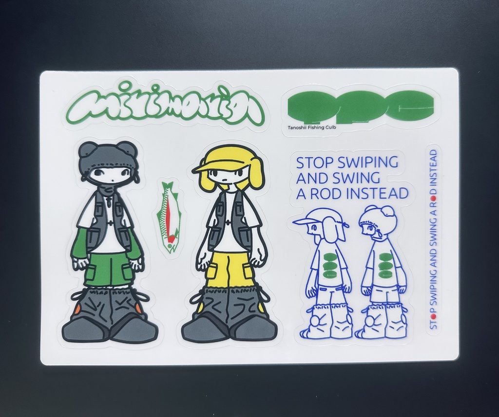 防水透明シールシート