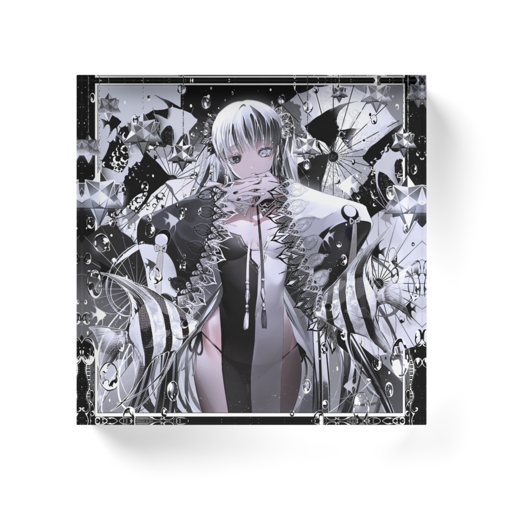 「⚪️⚫️」アクリルブロック