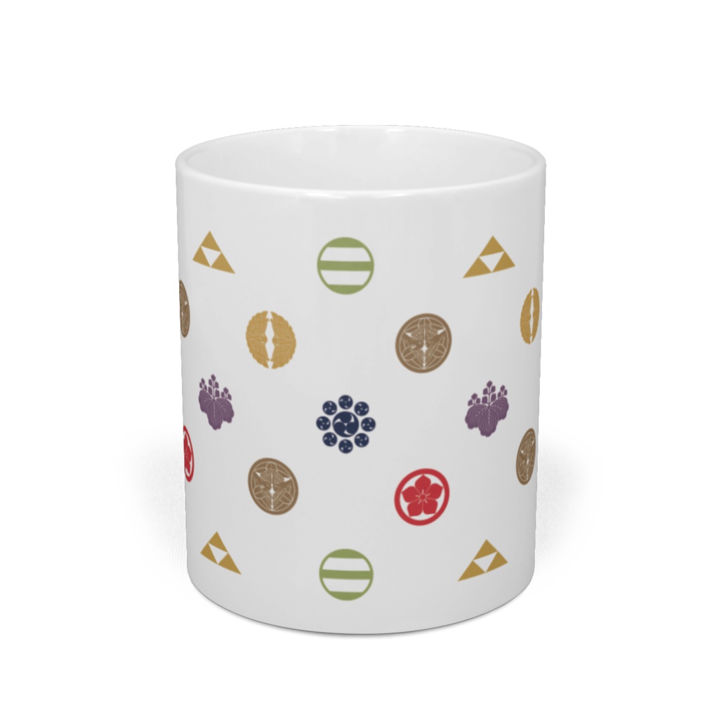 関東戦国武将家紋マグカップ