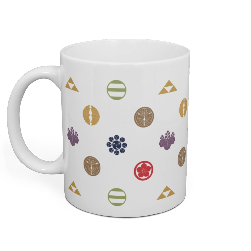 関東戦国武将家紋マグカップ