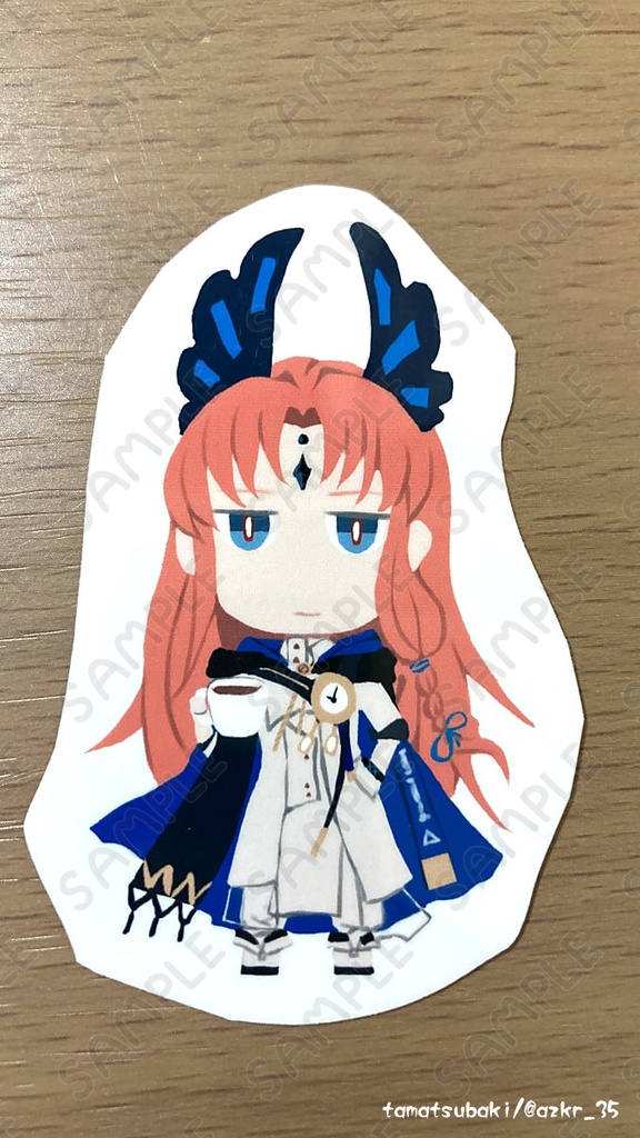 アークナイツ「遺塵の道を」SDキャラ ダイカットステッカー