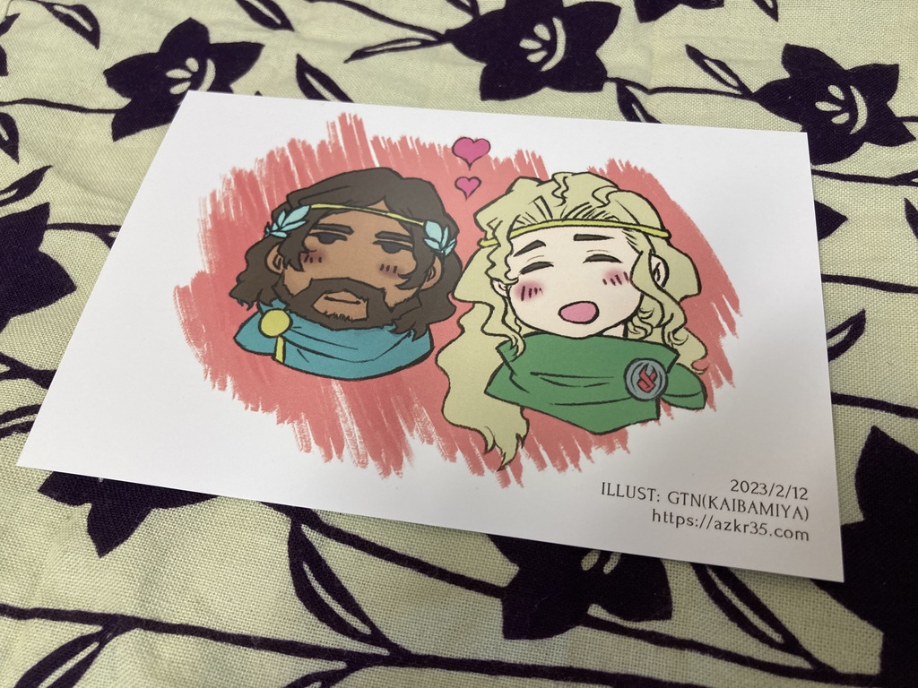 【2/12~販売開始】Hades ポストカード