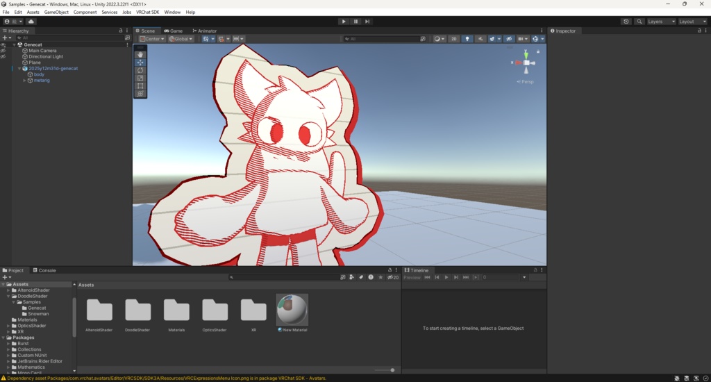 手書き風シェーダー / Doodle Shader
