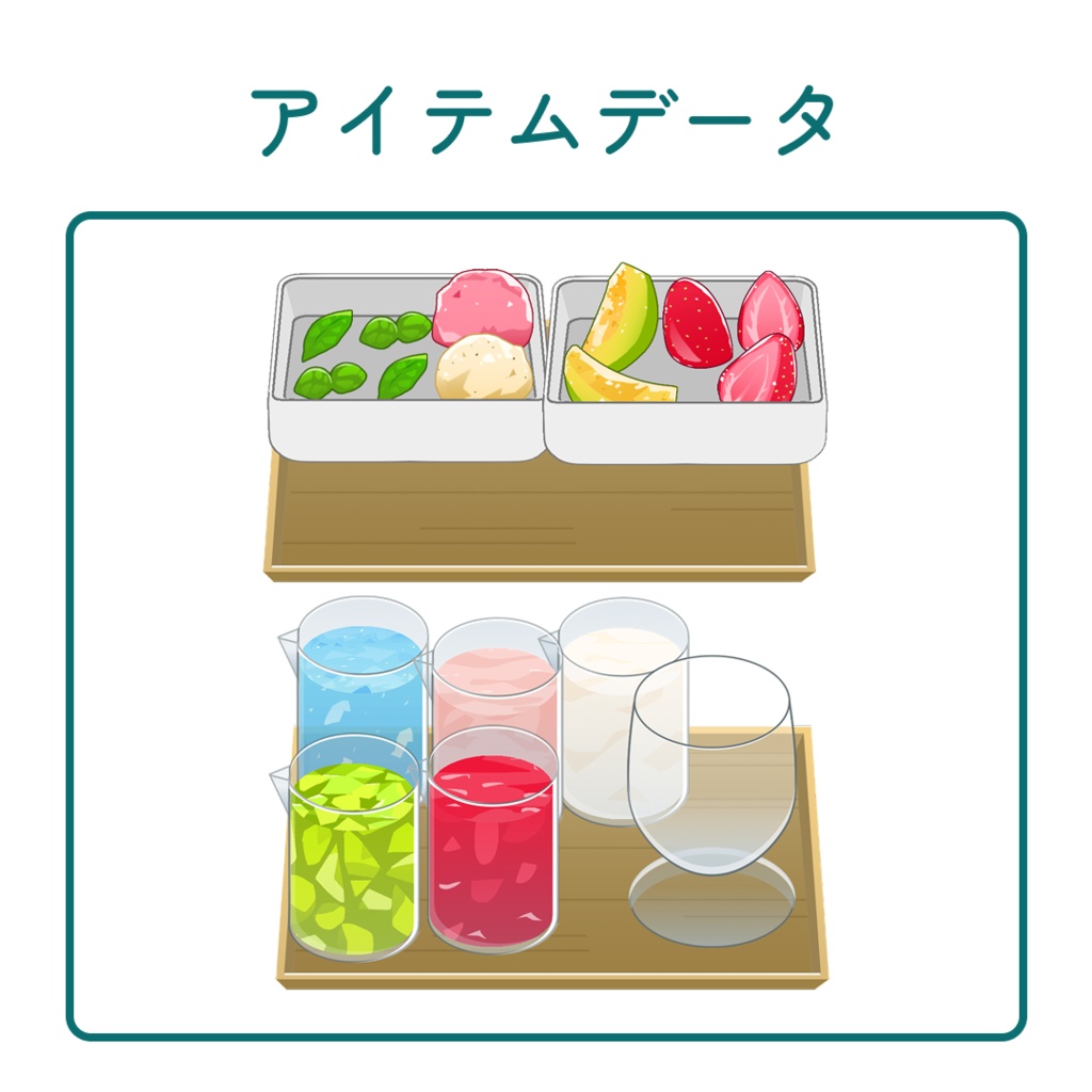 【配信喫茶】パフェセット