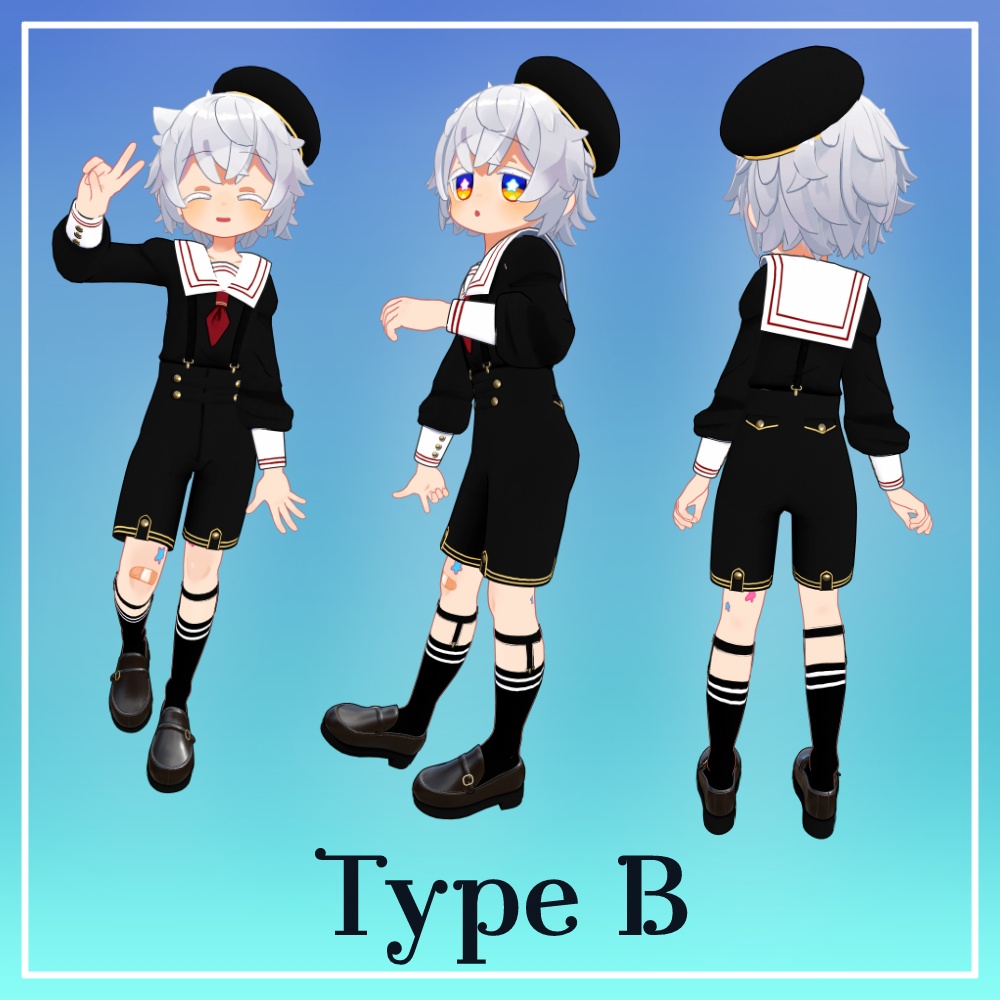 マリンセーラー服 【シピルカ ハオラン 対応】