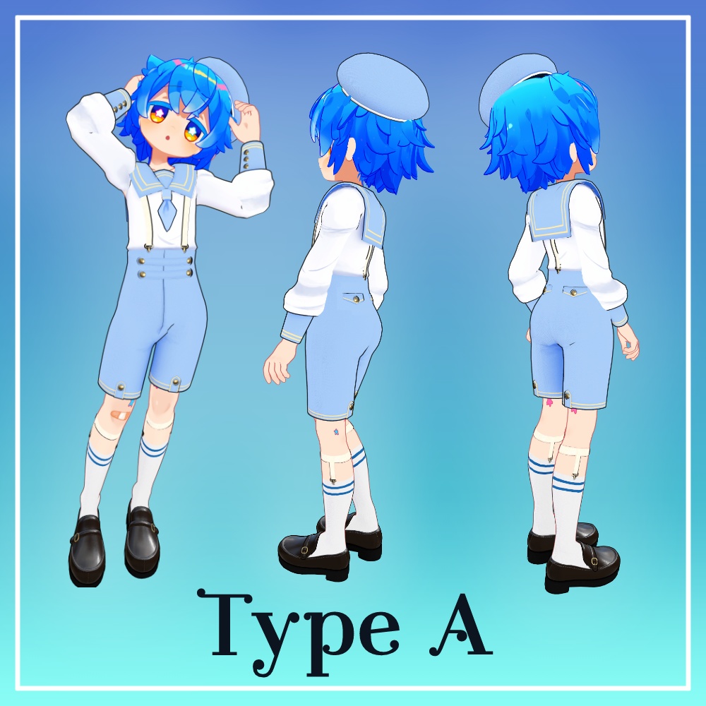 マリンセーラー服 【シピルカ ハオラン 対応】